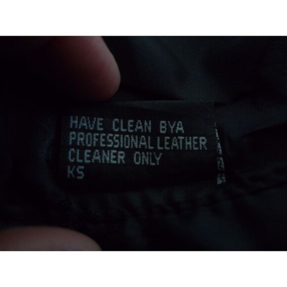 Men's Hudson Genuine‎ Leather Motorcycle Style Black Vest, Size M - Picture 7 of 7